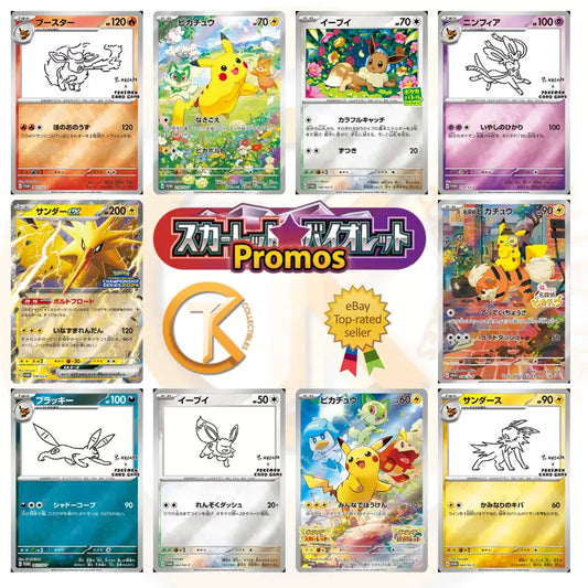 Lotto Carte Promo Pokemon