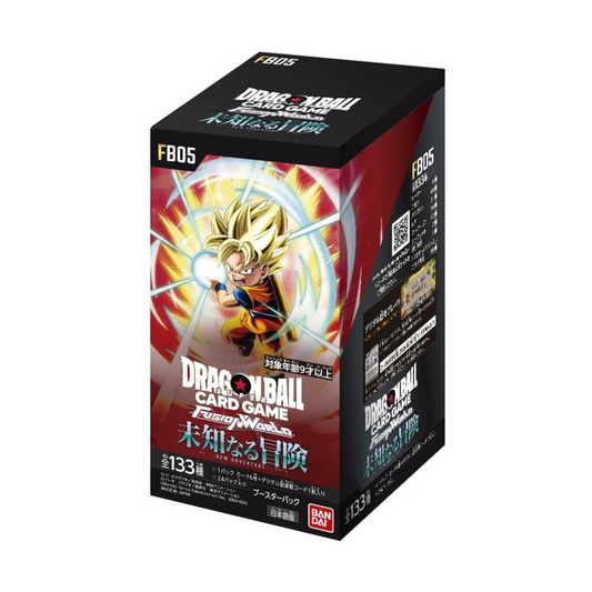 Dragon Ball Booster Box Fusion Wolrd FB-05 Unknow Adventure Japanese