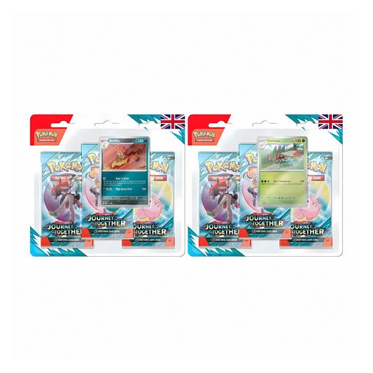 LIVE: Pokemon Blister da 3 bustine Avventure insieme
