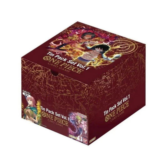 One Piece Mini Tin Vol.1 TS-01 English Sealed Case x12 Tin
