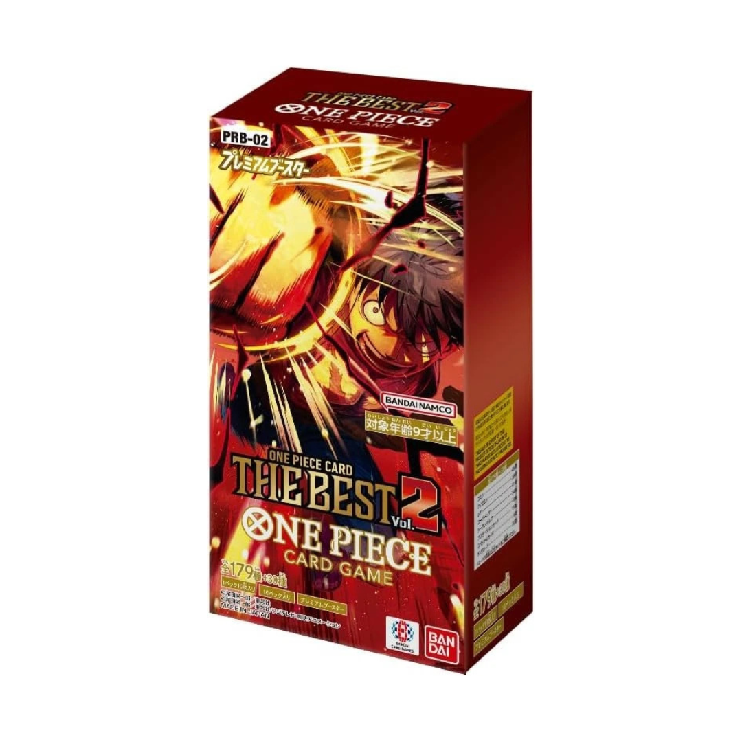 One Piece Booster Box PRB-02 Premium Booster The Best Vol .2 Japanese